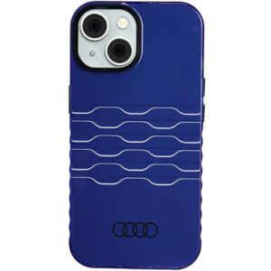 Aizmugurējais vāciņš Audi  Audi IML MagSafe case for iPhone 15 / 14 / 13 - blue