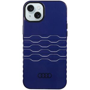Nugarėlės dėklai Audi  Audi IML MagSafe case for iPhone 15 Plus / 14 Plus - blue 