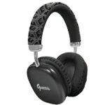 Tagakaaned Guess  Guess GCube Metallic Script Logo Bluetooth on-ear headphones - black 