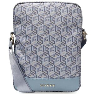 Aizmugurējais vāciņš Guess  Guess GCube Stripe Tablet Bag for a 10'' tablet - blue 
