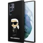 Nugarėlės dėklai Karl Lagerfeld  Karl Lagerfeld Silicone Ikonik case for Samsung Galaxy S24 Ultra - black 