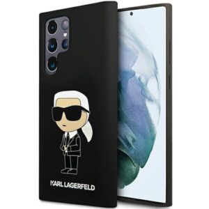 Nugarėlės dėklai Karl Lagerfeld  Karl Lagerfeld Silicone Ikonik case for Samsung Galaxy S24 Ultra - black 