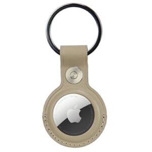 Cits mobilo telefonu aksesuārs Audi  Audi Synthetic Leather AirTag case - beige