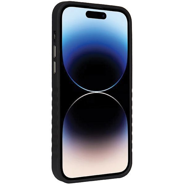 Muu telefoni lisavarustus Audi Audi Genuine Leather case with MagSafe for iPhone 14 Pro - black and red