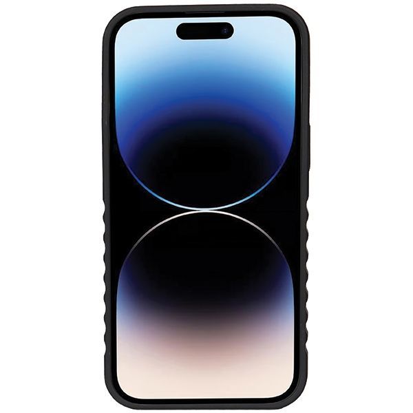 Muu telefoni lisavarustus Audi Audi Genuine Leather case with MagSafe for iPhone 14 Pro - black and red