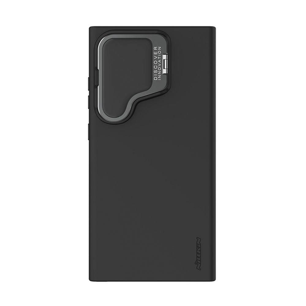 Back panel cover Nillkin Nillkin CamShield Silky Prop Silicone Case for Samsung Galaxy S24 Ultra - black