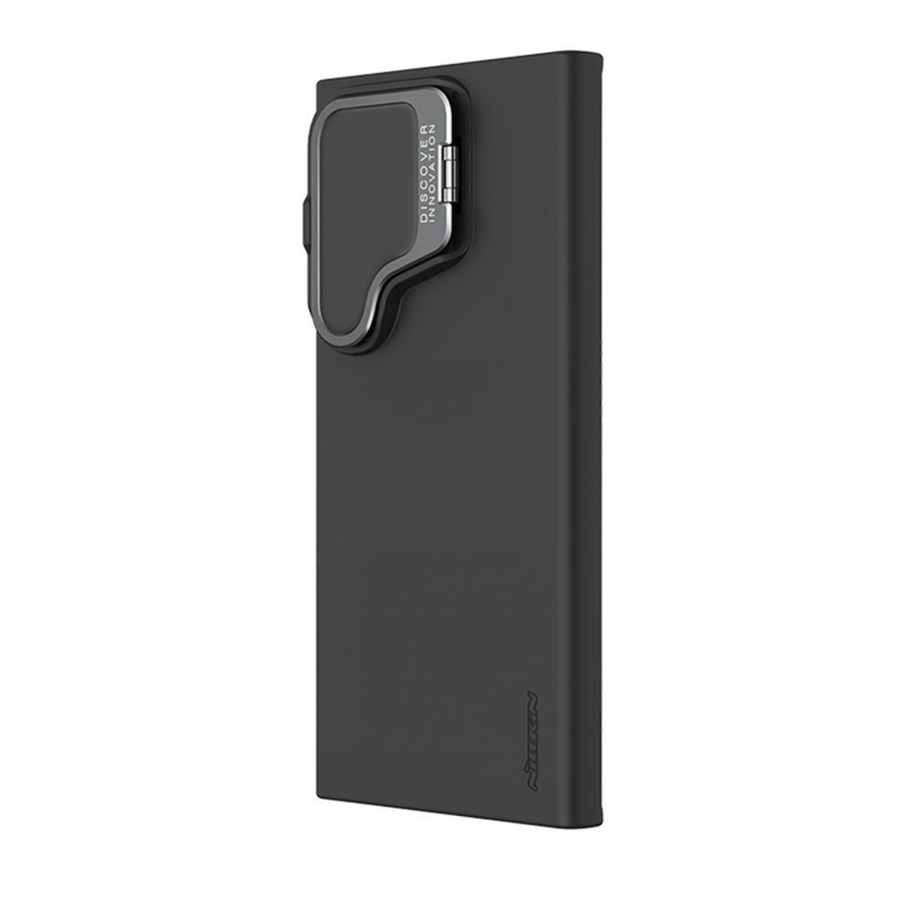 Back panel cover Nillkin Nillkin CamShield Silky Prop Silicone Case for Samsung Galaxy S24 Ultra - black