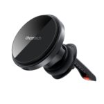 Kitas telefono priedas Choetech  Choetech T204-F magnetic car holder with 15W wireless charging - black 