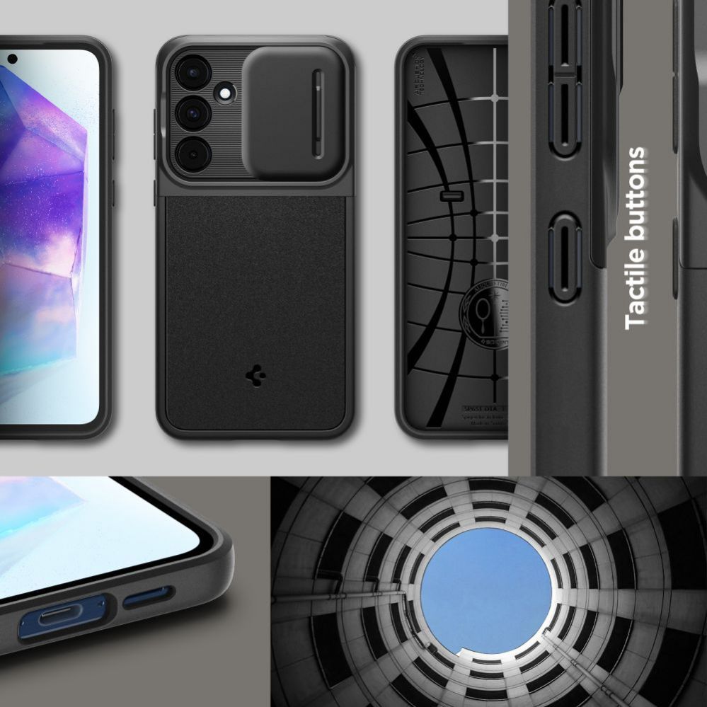 Back panel cover Spigen Black