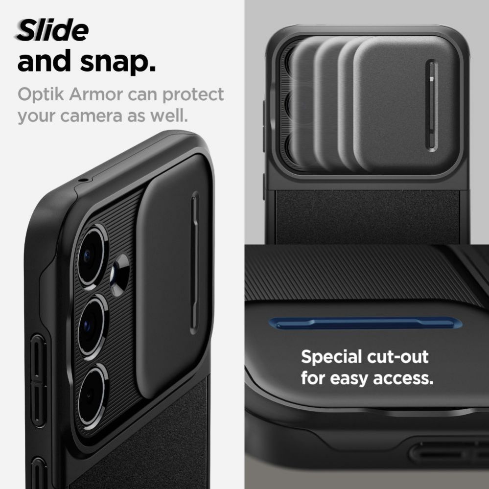 Back panel cover Spigen Black