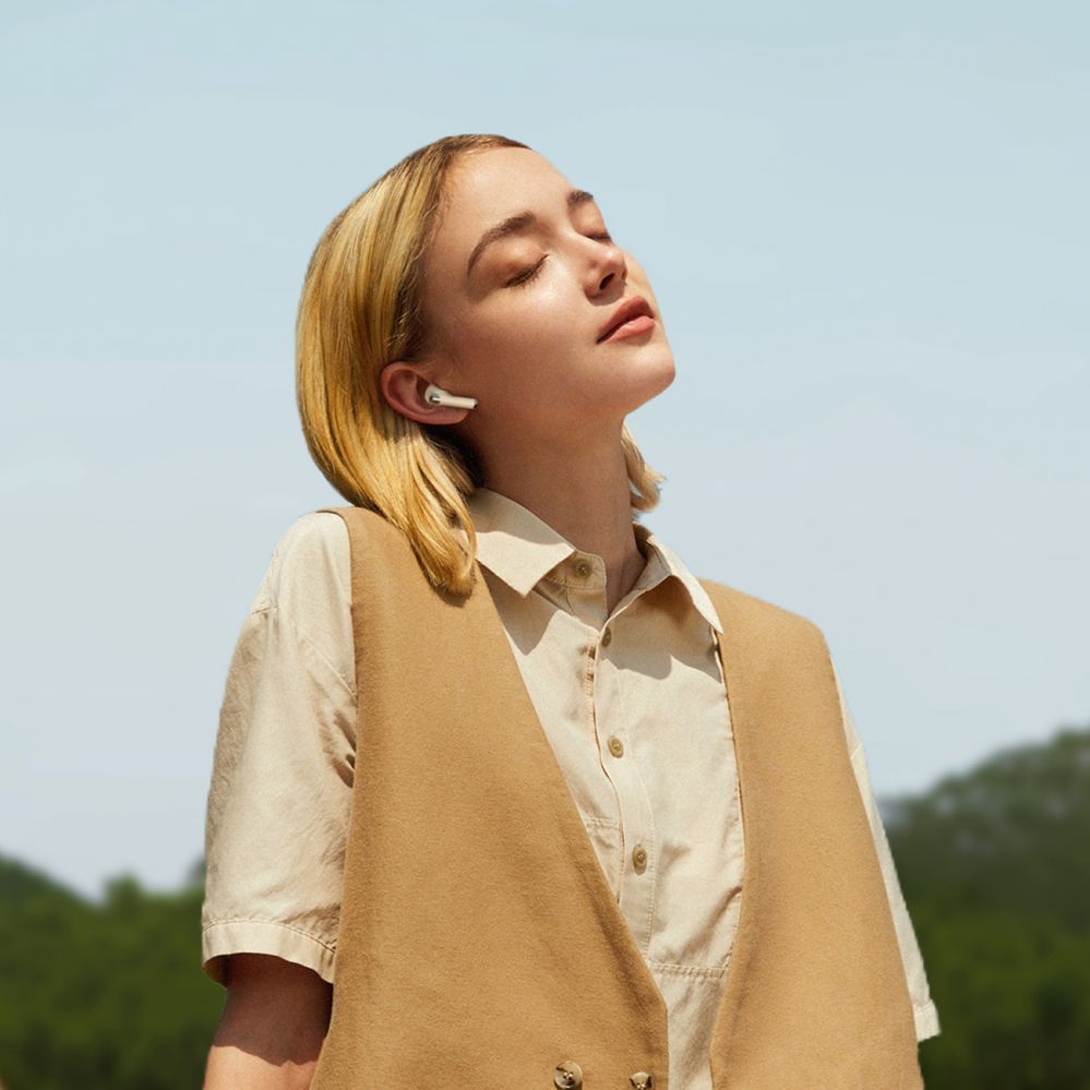 Muu Tronsmart Tronsmart Soundi R4 Wireless Bluetooth 5.3 ENC Headphones - White