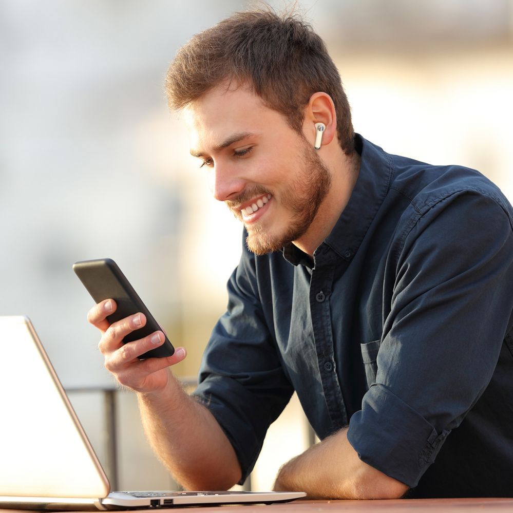 Muu Tronsmart Tronsmart Soundi R4 Wireless Bluetooth 5.3 ENC Headphones - White