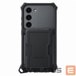 Other Samsung  [RETURNED ITEM] Samsung Rugged Gadget Case for Samsung Galaxy S23 Rugged Cover Ring Holder Stand gray (EF-RS911CBEGWW)