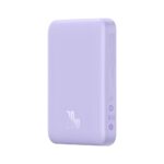 Power bank Baseus  Baseus Magnetic Mini Induction Powerbank 10000mAh 20W - purple + USB-C - USB-C cable 