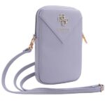 Muu telefoni lisavarustus Guess  Guess Zip Triangle 4G bag - purple 