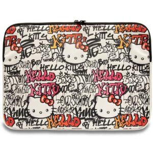 Muu telefoni lisavarustus Hello Kitty  Hello Kitty PU Metal Logo case for a 14" laptop - beige 