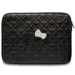 Muu telefoni lisavarustus Hello Kitty  Hello Kitty Zip PU Quilted Bows case for a 14" laptop - black 