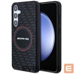 Muu telefoni lisavarustus Mercedes-Benz  AMG Silicone Carbon Pattern MagSafe case for Samsung Galaxy S24 - black 