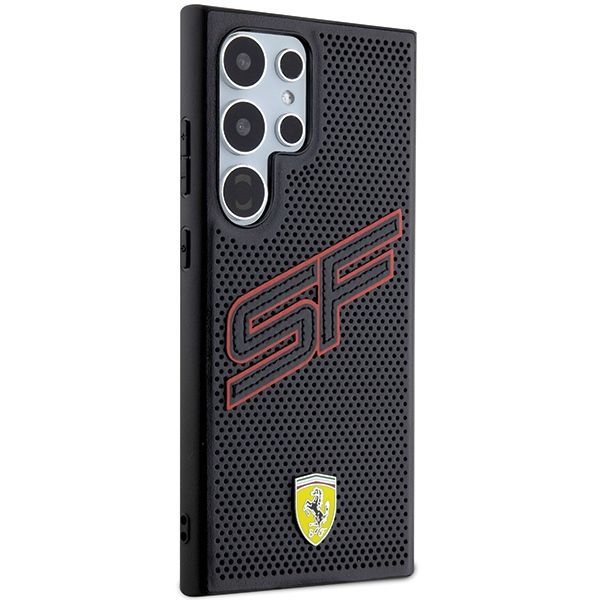 Muu telefoni lisavarustus Ferrari Ferrari Big SF Perforated case for Samsung Galaxy S24 Ultra - black