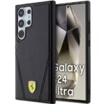 Другой аксессуар для телефона Ferrari  Ferrari Hot Stamp V Lines MagSafe case for Samsung Galaxy S24 Ultra - black 