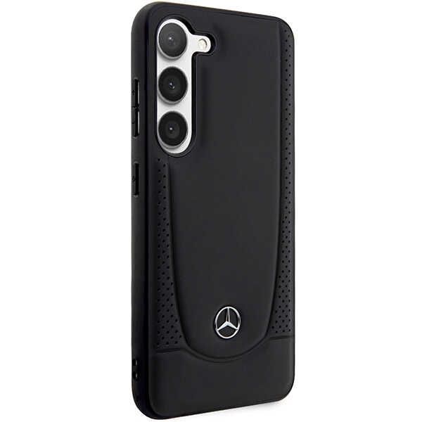 Other Phone Accessory Mercedes-Benz Mercedes Leather Urban case for Samsung Galaxy S23 FE - black