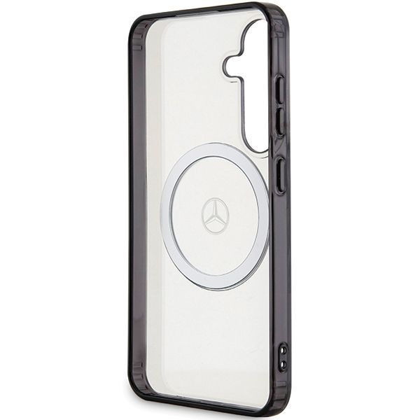 Muu telefoni lisavarustus Mercedes-Benz Mercedes Printed Logo MagSafe case for Samsung Galaxy S24 - transparent