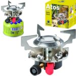 Kitas telefono priedas Meva  Gas camping stove with gas cartridges (thread or valve) ATOS piezo igniter 1.8kW 