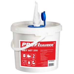 Other Phone Accessory Profi Sauber  Cloths in a bucket with a soaking dispenser ProfiSauber WET SET 250 
