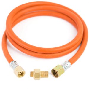 Kitas telefono priedas Meva  Reduction connection to a tourist gas cylinder G 3/8" L - 7/16" hose 1.5 m 