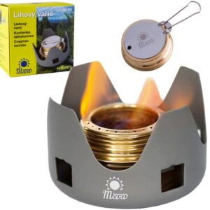 Kitas telefono priedas Meva  Tourist alcohol stove fueled with ethanol and alcohol MEVA 