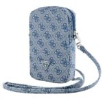 Muu telefoni lisavarustus Guess  Guess Zip 4G Triangle bag - blue 
