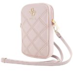 Other Phone Accessory Guess  Guess Zip Quilted 4G bag - pink 