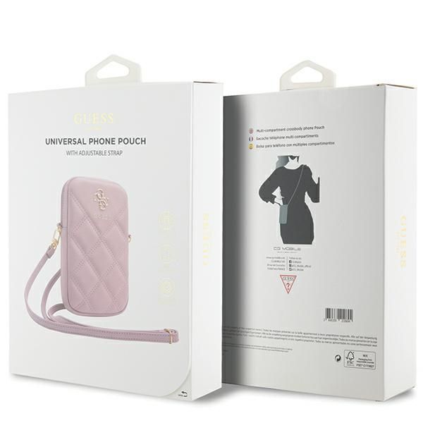 Other Phone Accessory Guess Guess Zip Quilted 4G bag - pink