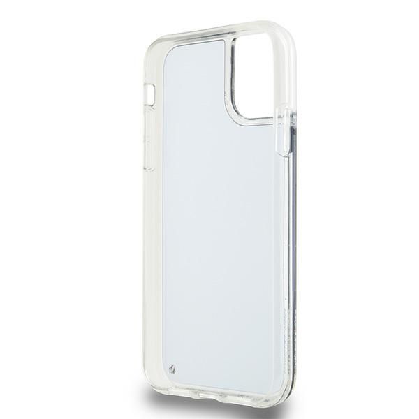 Back panel cover DKNY DKNY Liquid Glitter Big Logo case for iPhone 11 / Xr - black