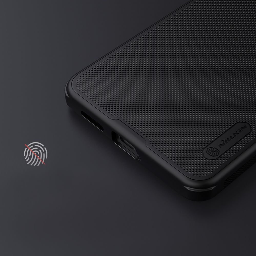 Back panel cover Nillkin - Nillkin Super Frosted Shield Pro Case for Xiaomi Redmi Note 13 Pro 4G / Poco X6 5G - Black