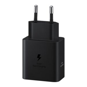 Adapteris Samsung  Samsung EP-T4511XBEGEU 45W 4.05A 1x USB-C wall charger - black + USB-C cable 