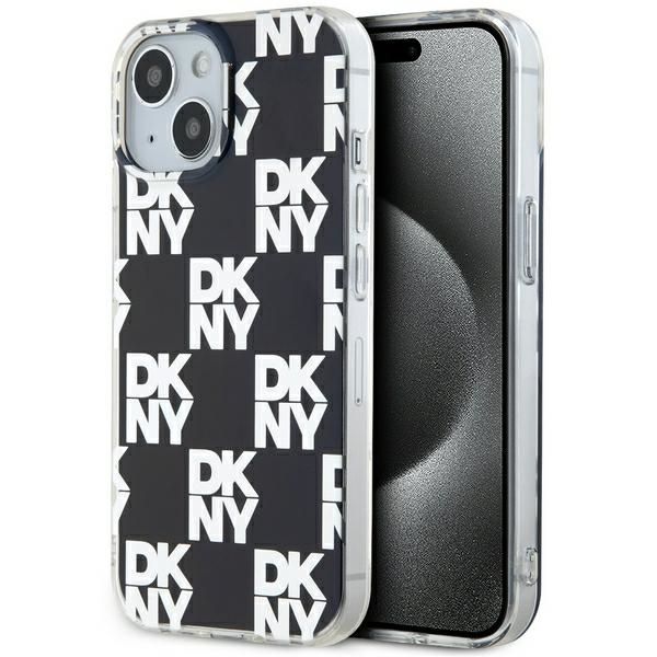 Muu telefoni lisavarustus DKNY DKNY IML Checkered Mono Pattern case for iPhone 15 / 14 / 13 - black