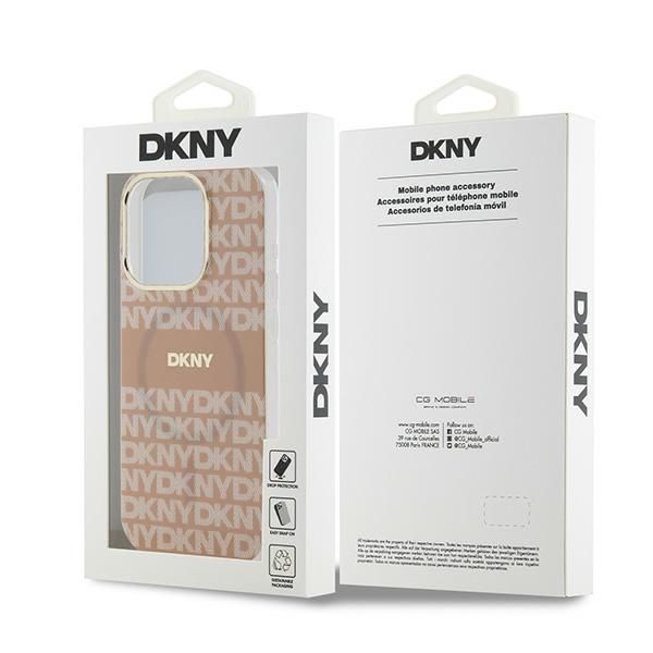 Muu telefoni lisavarustus DKNY DKNY IML Mono & Stripe MagSafe case for iPhone 13 Pro / 13 - pink