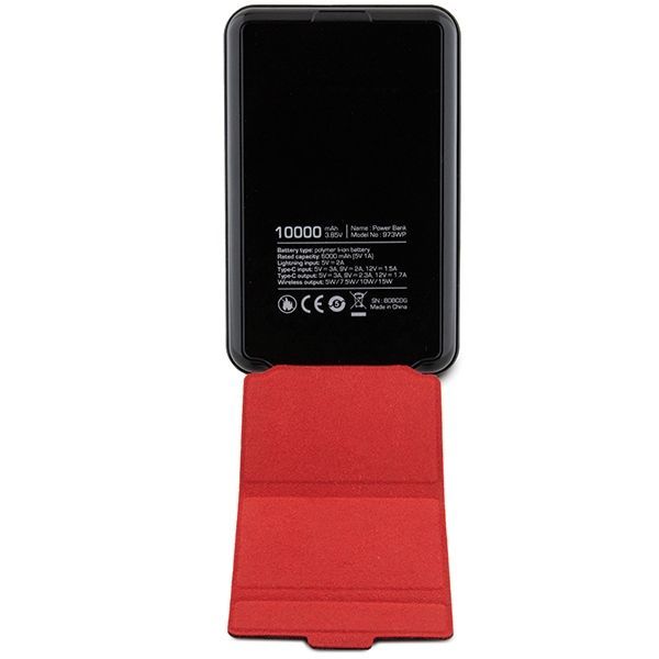 Other Phone Accessory Ferrari Powerbank Ferrari Metal Logo MagSafe induction 15W 10000 mAh with stand function - black