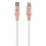 Other Phone Accessory Guess  Guess Ebossed Logo USB-C / Lightning Cable 1.5m Fast Charging - Pink 