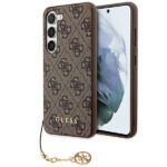 Muu telefoni lisavarustus Guess  Guess 4G Charms Collection case for Samsung Galaxy A35 - brown 