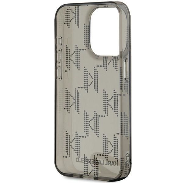 Muu telefoni lisavarustus Karl Lagerfeld Karl Lagerfeld IML Mono KL Pattern & Cord case for iPhone 15 Pro - black