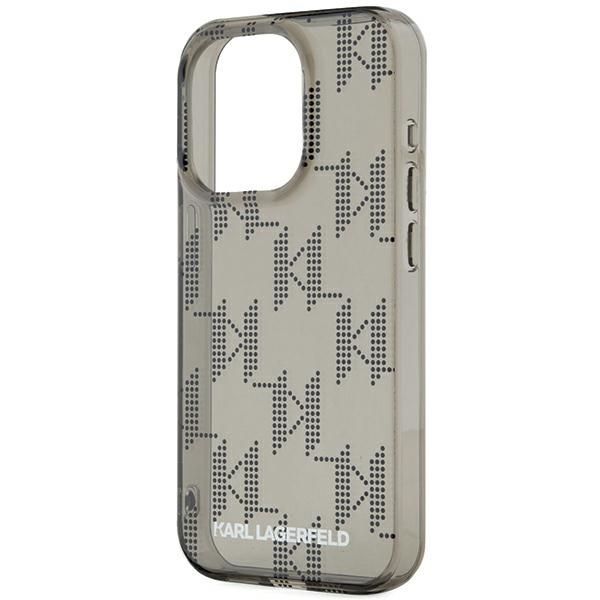 Muu telefoni lisavarustus Karl Lagerfeld Karl Lagerfeld IML Mono KL Pattern & Cord case for iPhone 15 Pro - black