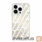 Other Phone Accessory Karl Lagerfeld  Karl Lagerfeld IML Fullover Logo case for iPhone 15 Pro - gold 