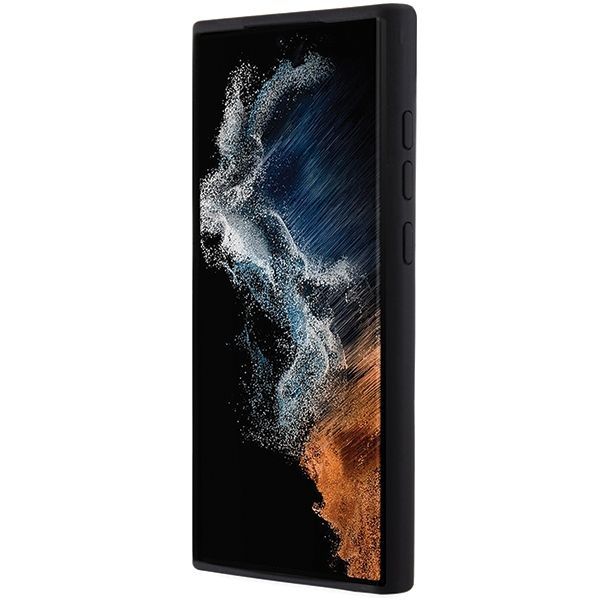 Cits mobilo telefonu aksesuārs Karl Lagerfeld Karl Lagerfeld Silicone Choupette Metal Pin case for Samsung Galaxy S24 Ultra - black