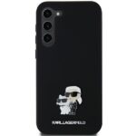 Другой аксессуар для телефона Karl Lagerfeld  Karl Lagerfeld Silicone Karl&Choupette Metal Pin case for Samsung Galaxy A35 - black 