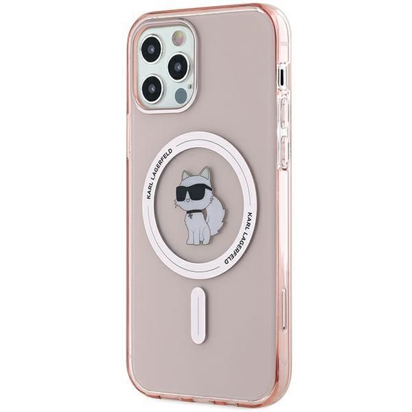 Other Phone Accessory Karl Lagerfeld Karl Lagerfeld IML Choupette MagSafe case for iPhone 12/12 Pro - pink