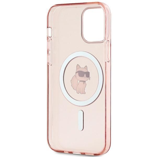 Other Phone Accessory Karl Lagerfeld Karl Lagerfeld IML Choupette MagSafe case for iPhone 12/12 Pro - pink