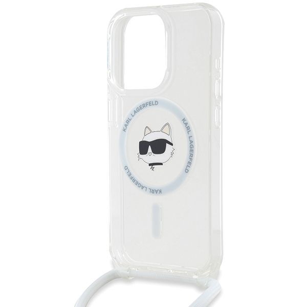 Other Phone Accessory Karl Lagerfeld Karl Lagerfeld IML Choupette Head & Cord MagSafe case for iPhone 14 Pro Max - transparent