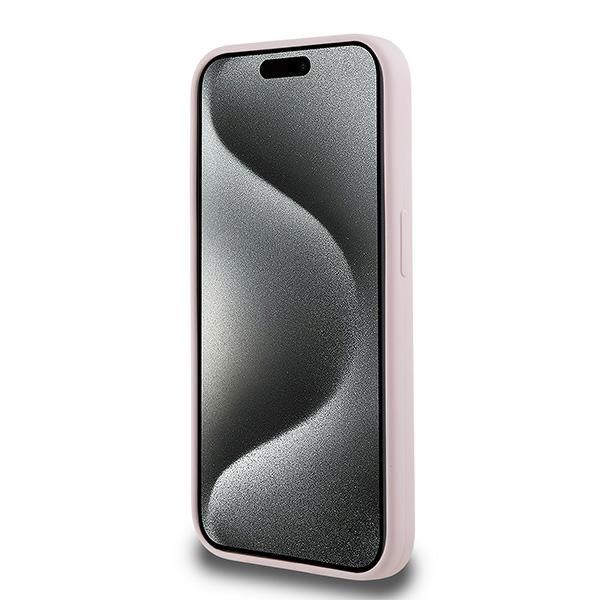 Muu telefoni lisavarustus Karl Lagerfeld Karl Lagerfeld Silicone Karl&Choupette MagSafe case for iPhone 15 Pro - pink